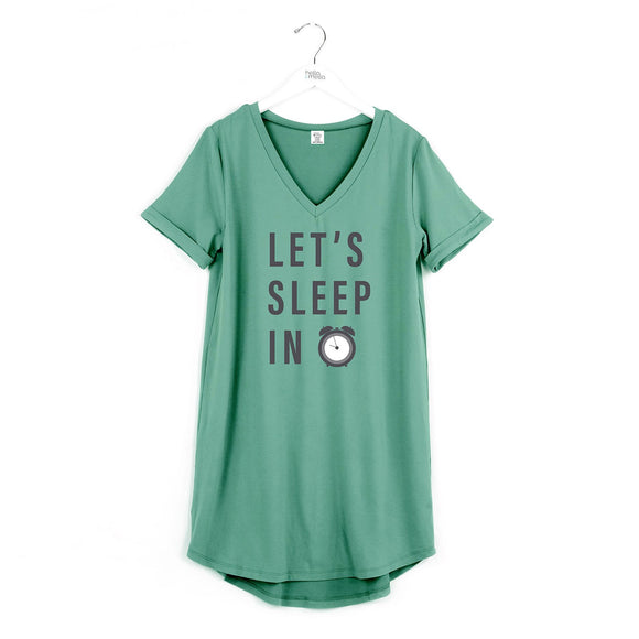 Hello Mello® Sleep Shirt Let's Sleep In