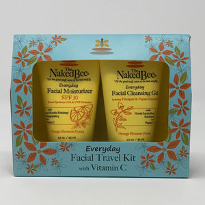 The Naked Bee Everyday Facial Travel Kit