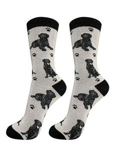 Happy Tails Socks Black Labrador